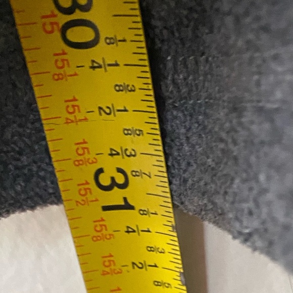 Old Navy Gray Fleece Pullover Sweatshirt Men’s Size XXL Quarter Zip Warm Top - Picture 6 of 8